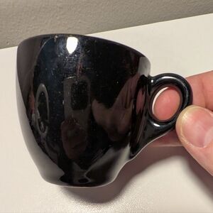 Black Espresso Cup